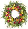 24 Inch Tulip Wreaths for Front Door,Summer Wreath for Wall Porch Window with Tulip and Eucalyptus, Indoor and Outdoor Artificial Floral Wreath Home Decor, Party Holiday Anniversary Decoration